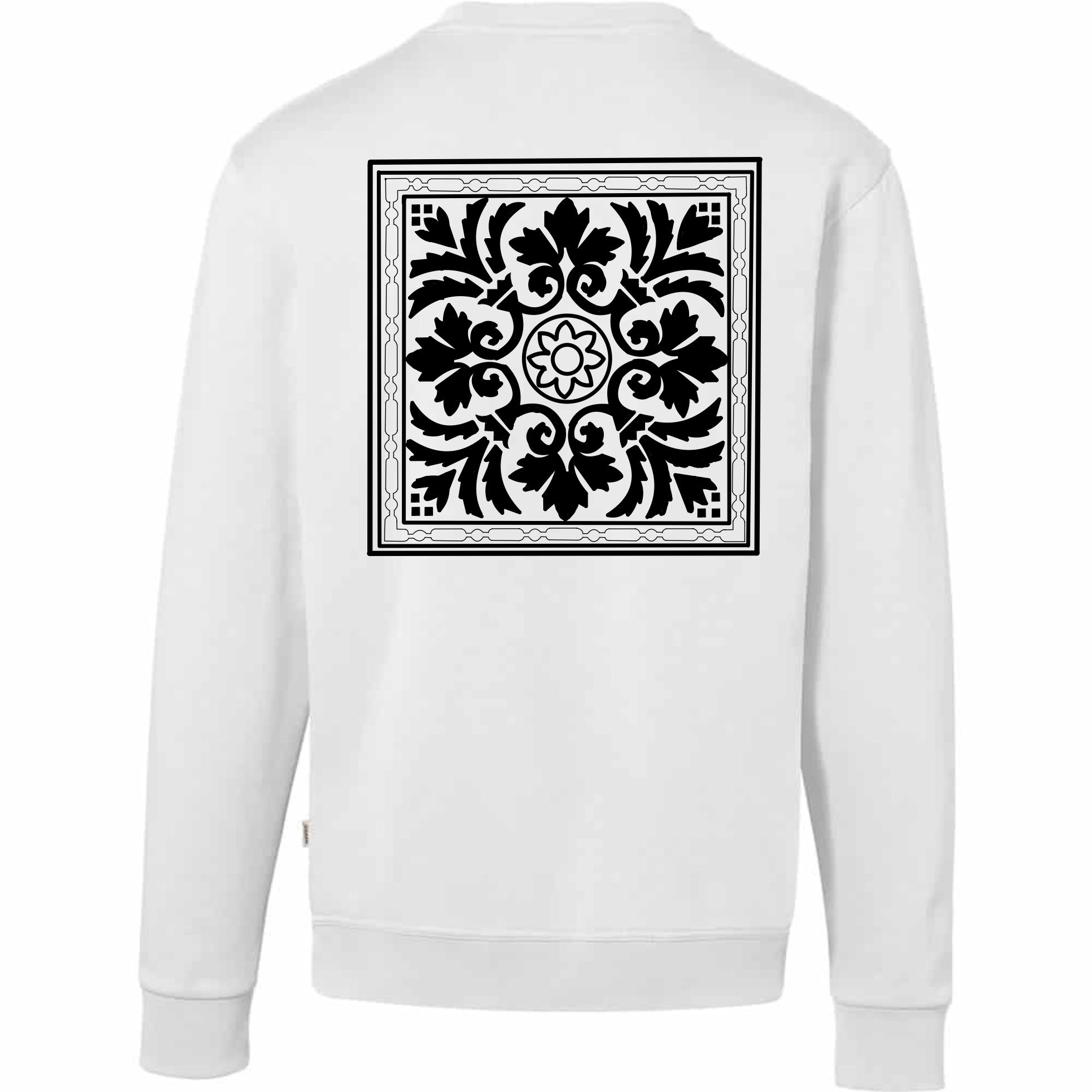 Sweatshirt Unisex St Mauritz mit Fliesenmotiv